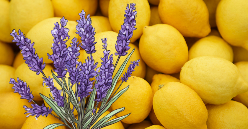 Lavendel og citron