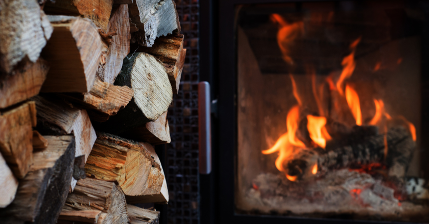 brændeovn indeklima ild brænde
